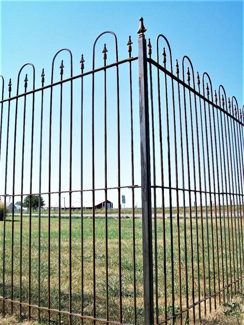 Iron Fence near Garland