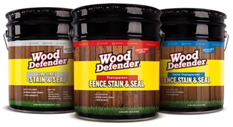 Fence Staining near Mesquite